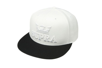 Supra ABOVE SNAP Hatt Tilbehør Hvite/Svart | NO-49922